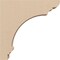 Ekena Millwork 2"W x 10"D x 10"H Thin Hughes Rough Cedar Woodgrain TimberThane Corbel, Primed Tan CORUR02X10X10HUGRCPR - alternate 6